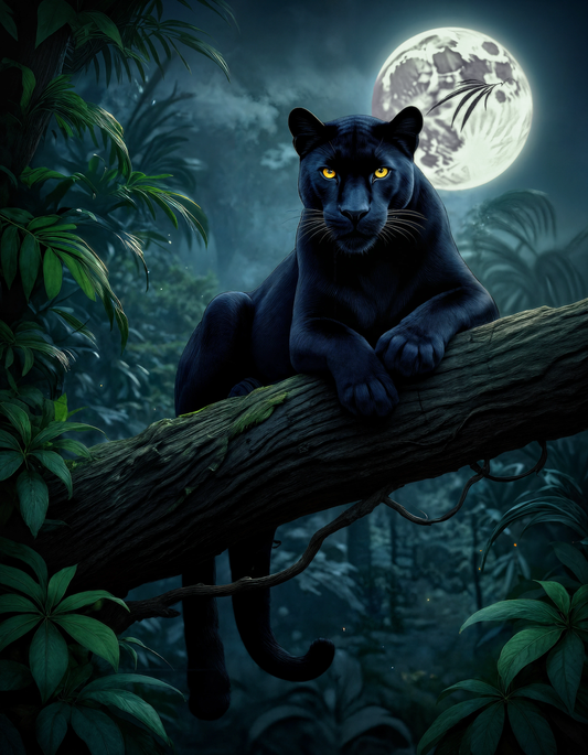 Black Puma | High Quality Wall art