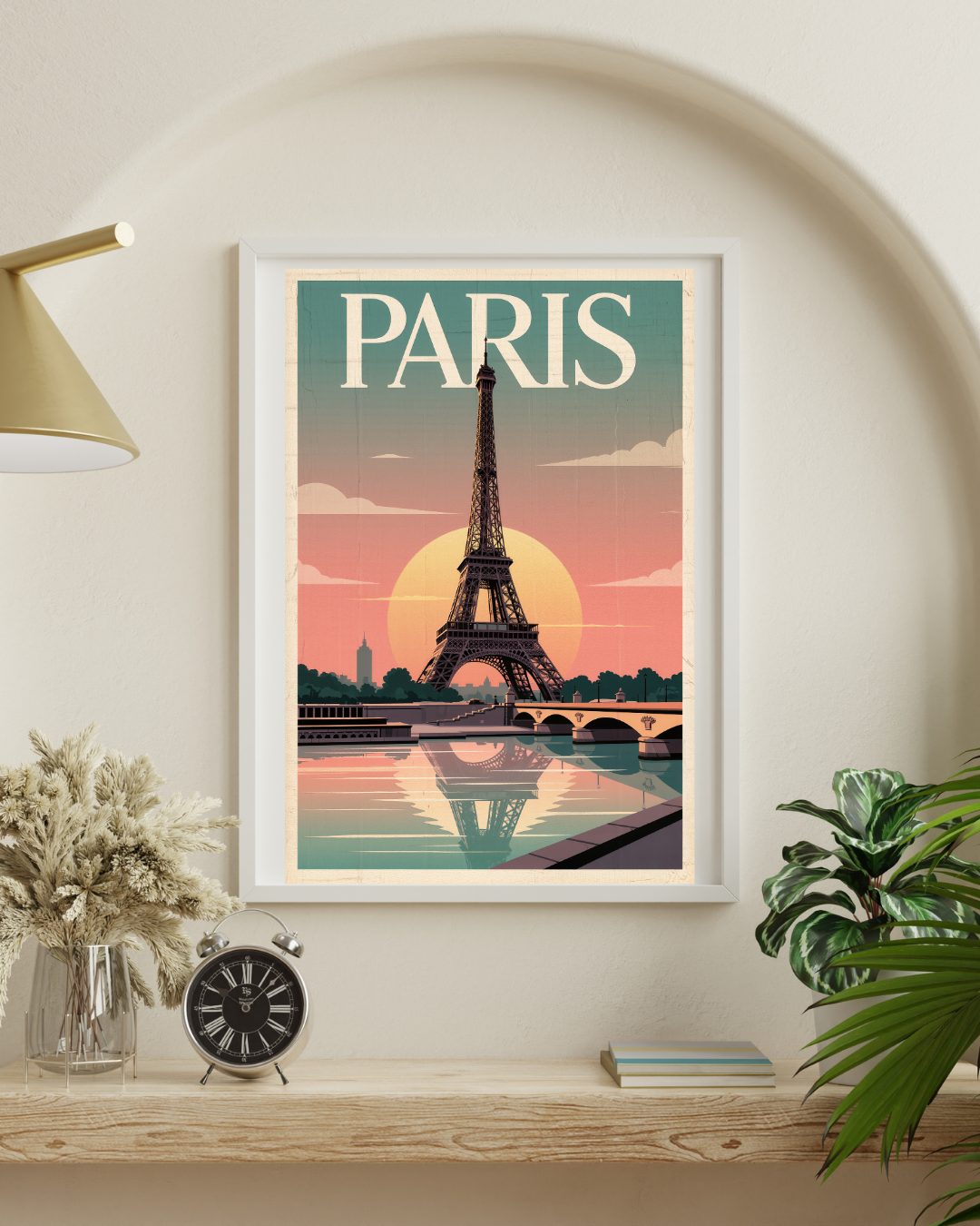 Paris Travel Painting