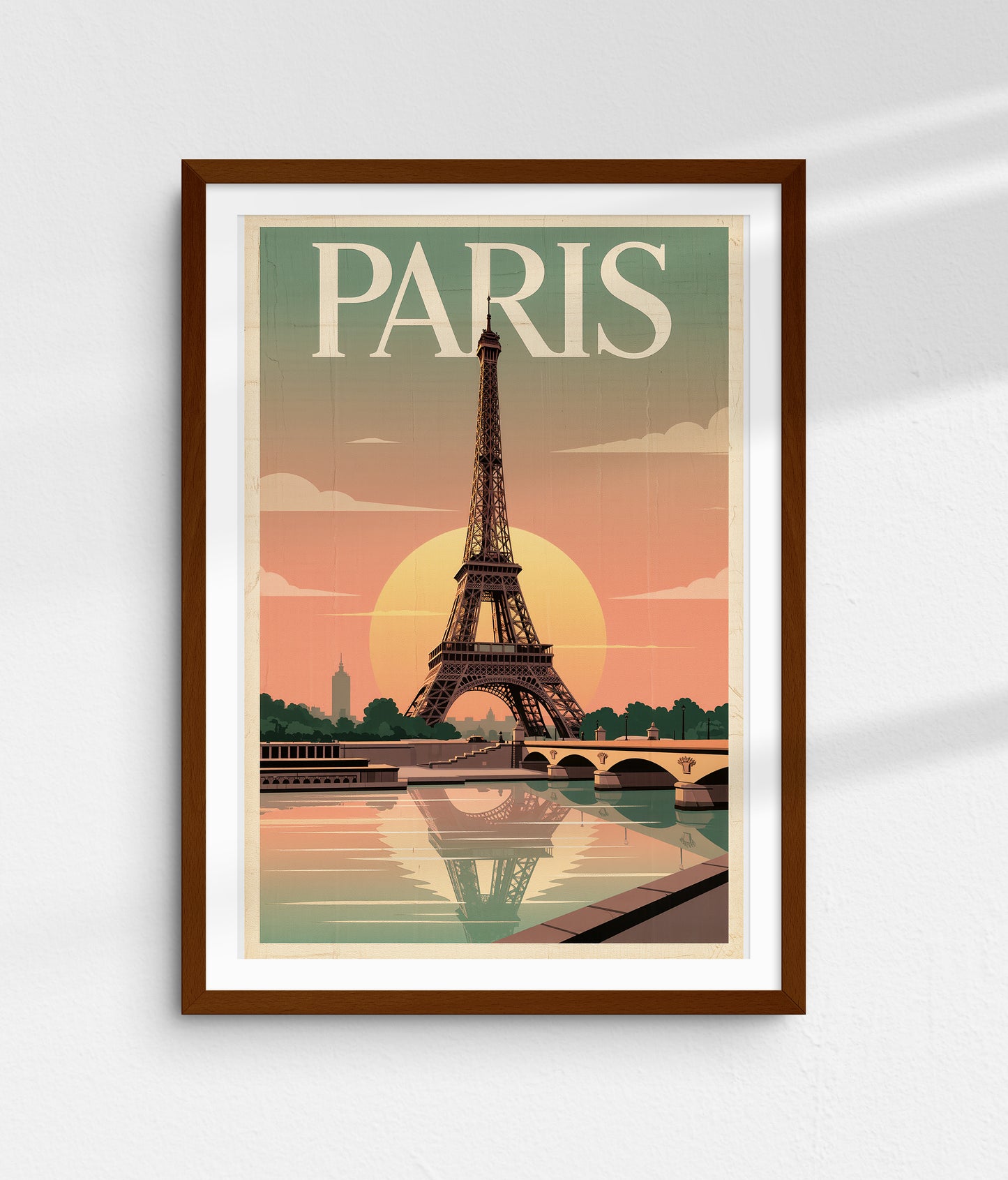 Paris Travel Painting