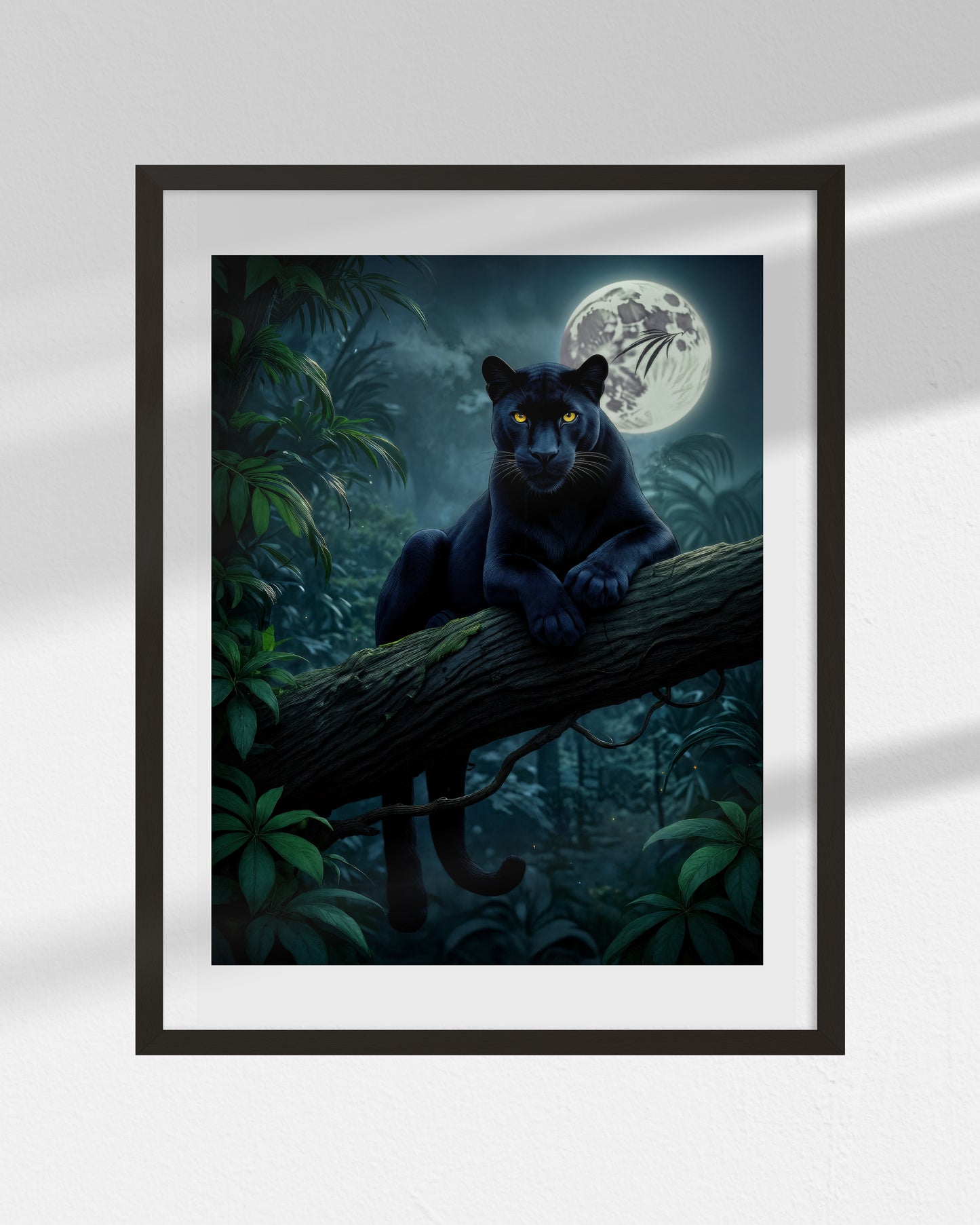 Black Puma | High Quality Wall art
